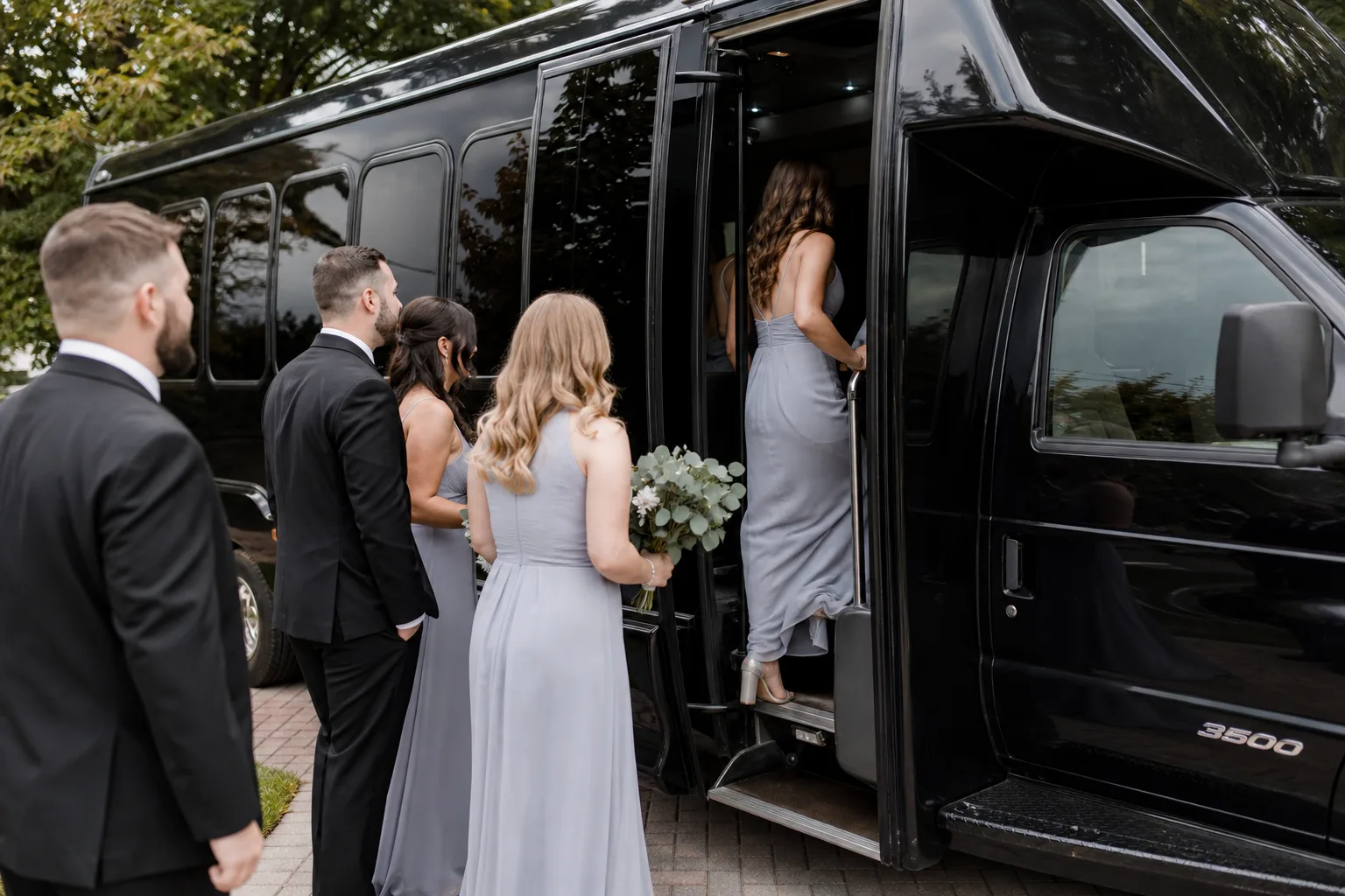 Bus 2 Ride β bridal party boarding coordinated transportation