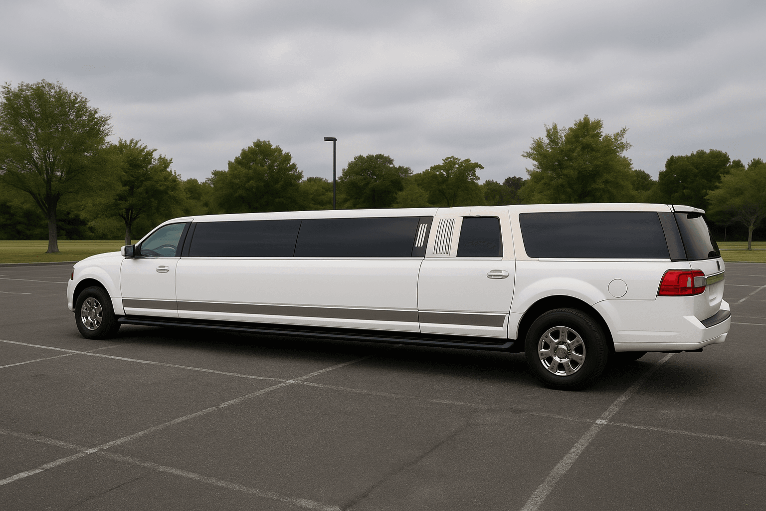 14 Passenger Limo exterior example