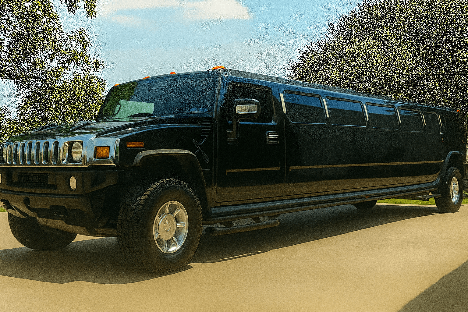 22 Passenger Limo exterior example