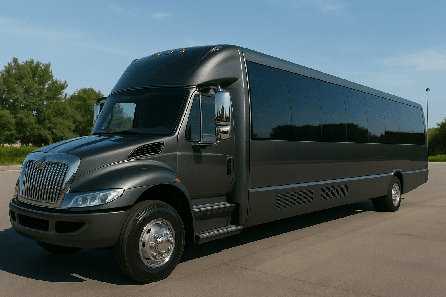 40 Passenger Party Bus exterior example