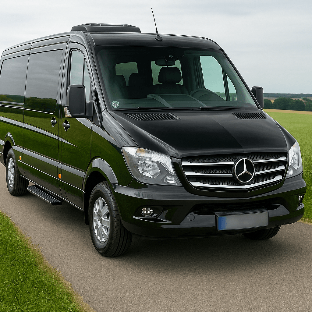 Representative 8 passenger executive sprinter exterior