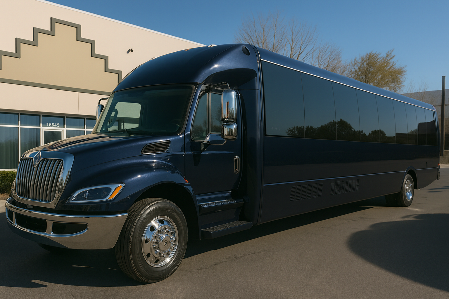 38 Passenger Party Bus Exterior