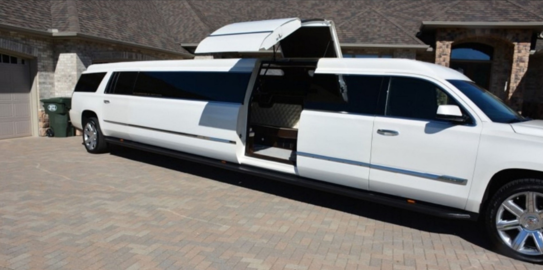 18 passenger Cadillac Escalade W Jet Doors exterior